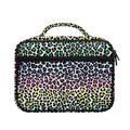 Colorful Leopard Print Briefcase Bible Bag