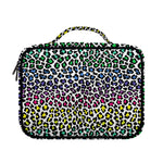 Colorful Leopard Print Briefcase Bible Bag