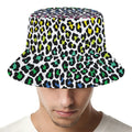 Colorful Leopard Print Bucket Hat
