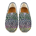 Colorful Leopard Print Casual Shoes