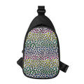 Colorful Leopard Print Sling Bag