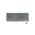 Colorful Leopard Print Extended Mouse Pad