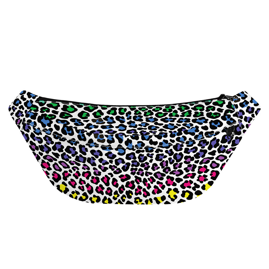 Colorful Leopard Print Fanny Pack