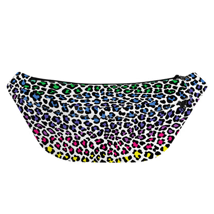 Colorful Leopard Print Fanny Pack