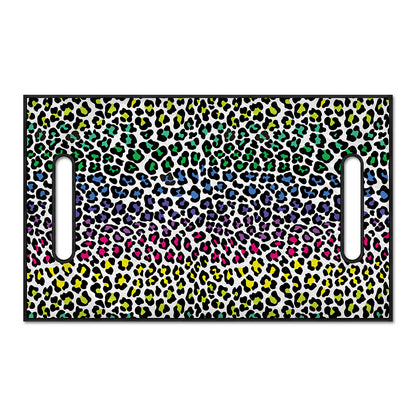 Colorful Leopard Print Golf Cart Seat Cover
