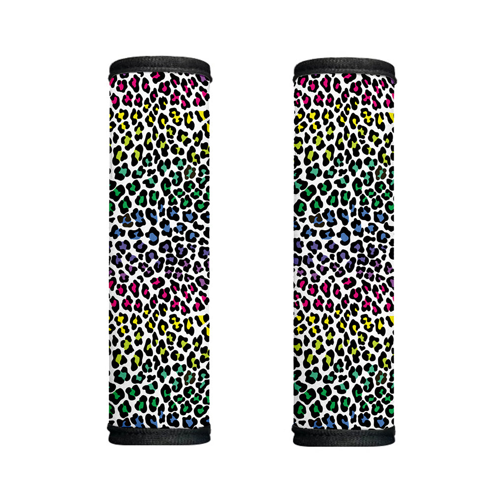 Colorful Leopard Print Handle Covers