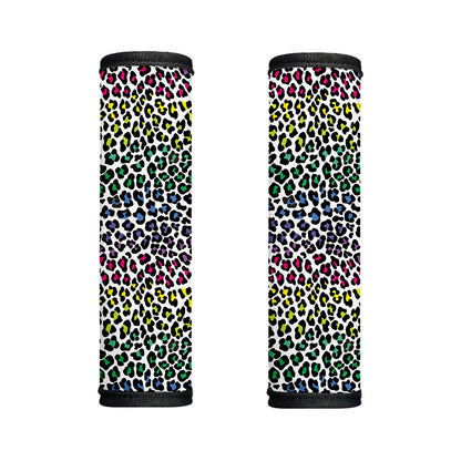 Colorful Leopard Print Handle Covers