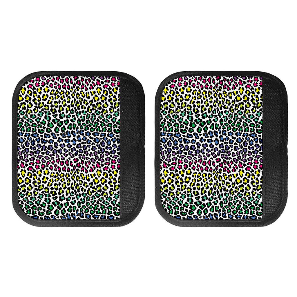 Colorful Leopard Print Handle Covers