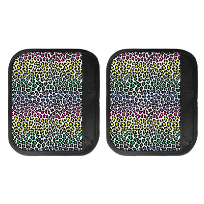 Colorful Leopard Print Handle Covers