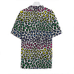 Colorful Leopard Print Hawaiian Shirt