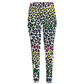 Colorful Leopard Print High-Waisted Pocket Leggings