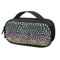 Colorful Leopard Print Portable Cooler Travel Case