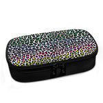 Colorful Leopard Print Insulin Cooler Travel Case