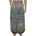 Colorful Leopard Print Lantern Pants
