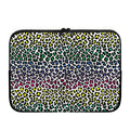 Colorful Leopard Print Laptop Sleeve