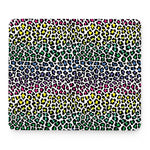 Colorful Leopard Print Mouse Pad