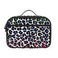 Colorful Leopard Print Portable Lunch Bag