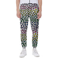Colorful Leopard Print Joggers