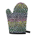 Colorful Leopard Print Single Oven Mitt