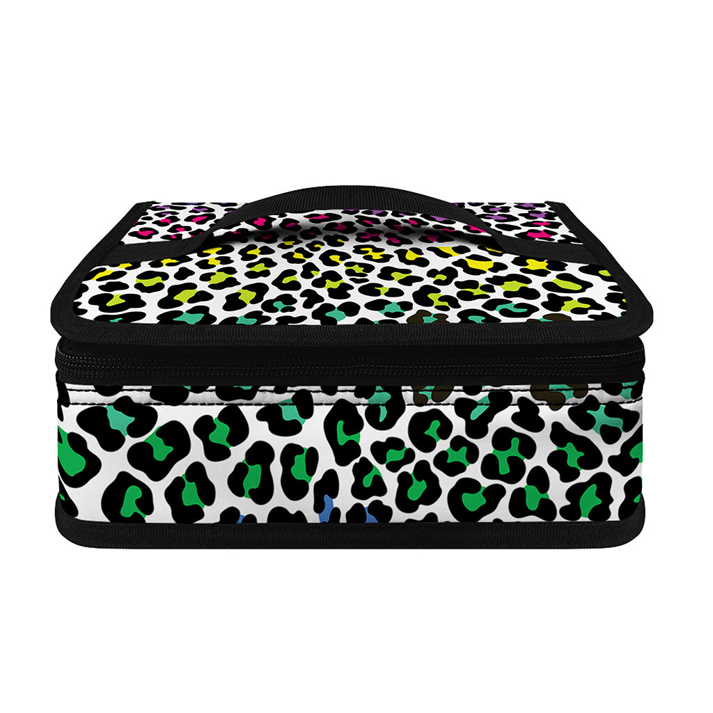 Colorful Leopard Print Small Lunch Bag
