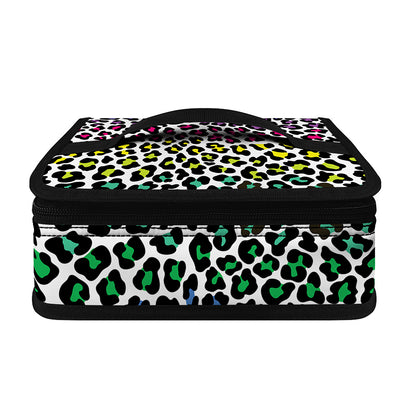 Colorful Leopard Print Small Lunch Bag