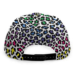 Colorful Leopard Print Snapback Cap