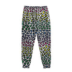 Colorful Leopard Print Sweatpants