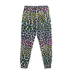 Colorful Leopard Print Sweatpants