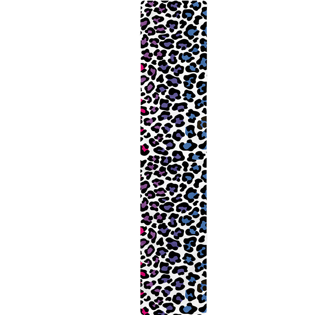 Colorful Leopard Print Table Runner