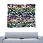 Colorful Leopard Print Tapestry