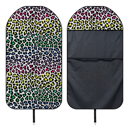 Colorful Leopard Print Waterproof Car Seat Cover