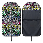 Colorful Leopard Print Waterproof Car Seat Cover