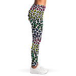 Colorful Leopard Print Women's Leggings