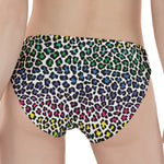 Colorful Leopard Print Women's Panties