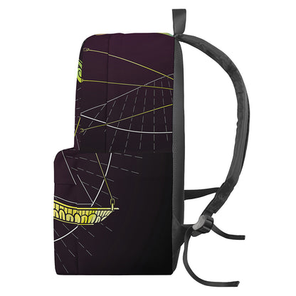 Colorful Libra Sign Print Backpack