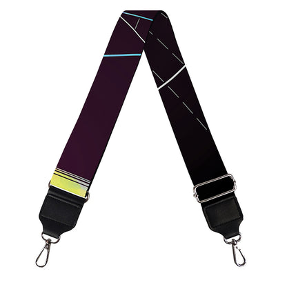 Colorful Libra Sign Print Bag Strap