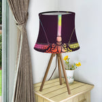 Colorful Libra Sign Print Bell Lamp Shade