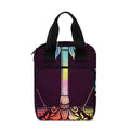 Colorful Libra Sign Print Bible Tote Bag