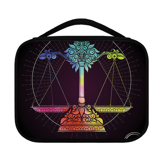 Colorful Libra Sign Print Classic Bible Case