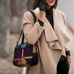 Colorful Libra Sign Print Double Strap Bible Bag