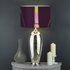 Colorful Libra Sign Print Drum Lamp Shade