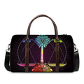 Colorful Libra Sign Print Duffel Bag