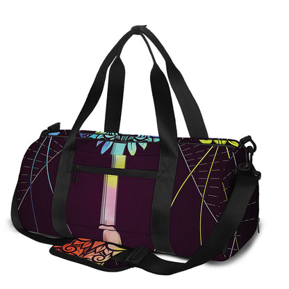 Colorful Libra Sign Print Gym Bag