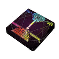 Colorful Libra Sign Print Outdoor Seat Cushion Cover