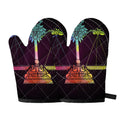 Colorful Libra Sign Print Oven Mitts