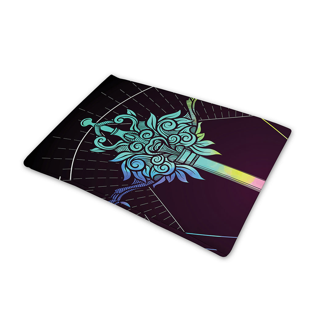Colorful Libra Sign Print Pet Cooling Mat Cover