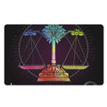 Colorful Libra Sign Print Polyester Doormat