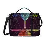 Colorful Libra Sign Print Shoulder Strap Bible Bag