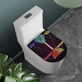 Colorful Libra Sign Print Toilet Lid Cover