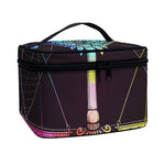Colorful Libra Sign Print Travel Makeup Bag